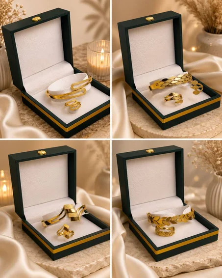 The Gilded Ivory Knot Jewelry Collection