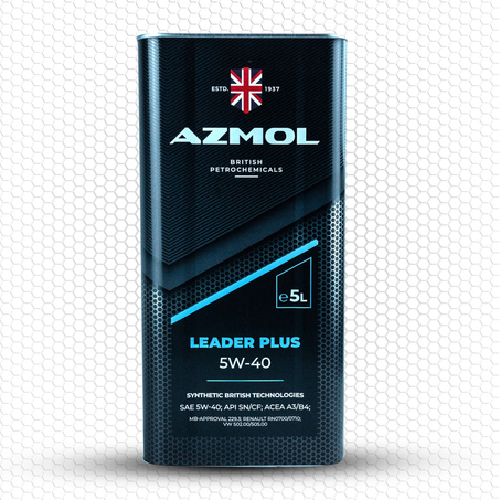 Azmol Leader Plus 5w40 - 5 Litres