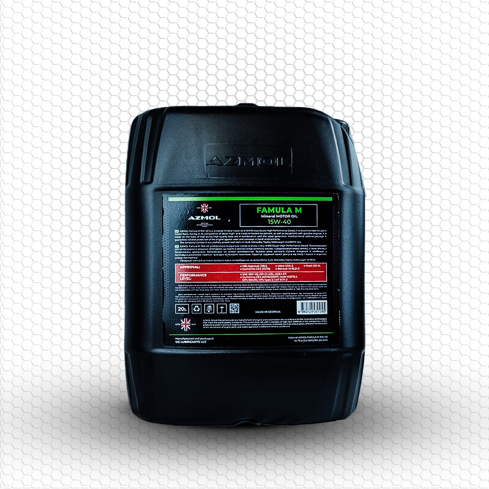 Azmol Famula M 15w40 -- 20 Litres