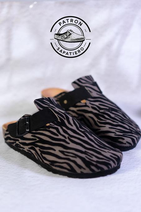 صابو دان زيبرا – أناقة بالأسود وبني فاتح