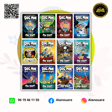 Dog man series ( 12 books )