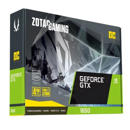 ZOTAC GAMING GeForce GTX 1650 OC GDDR6