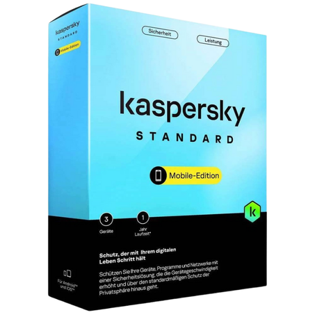 Kaspersky Standard (équivalent à  Anti-Virus) - 3 Postes / 1 an  (KL10418BCFS-FFPMAG)
