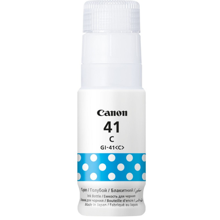 Canon GI-41C Cyan - Bouteille d'encre Canon d'origine (4543C001AA)