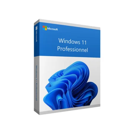 Microsoft Windows 11 Pro 64 bits Français (Licence originale + DVD) (FQC-10532)
