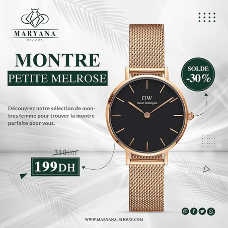 MONTRE PETITE MELROSE