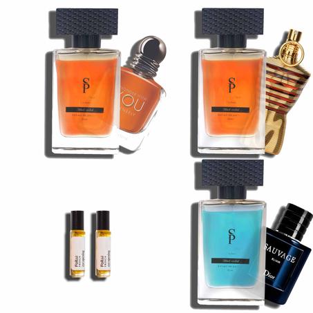 Coffret parfum Homme  : 5 experience olfactives