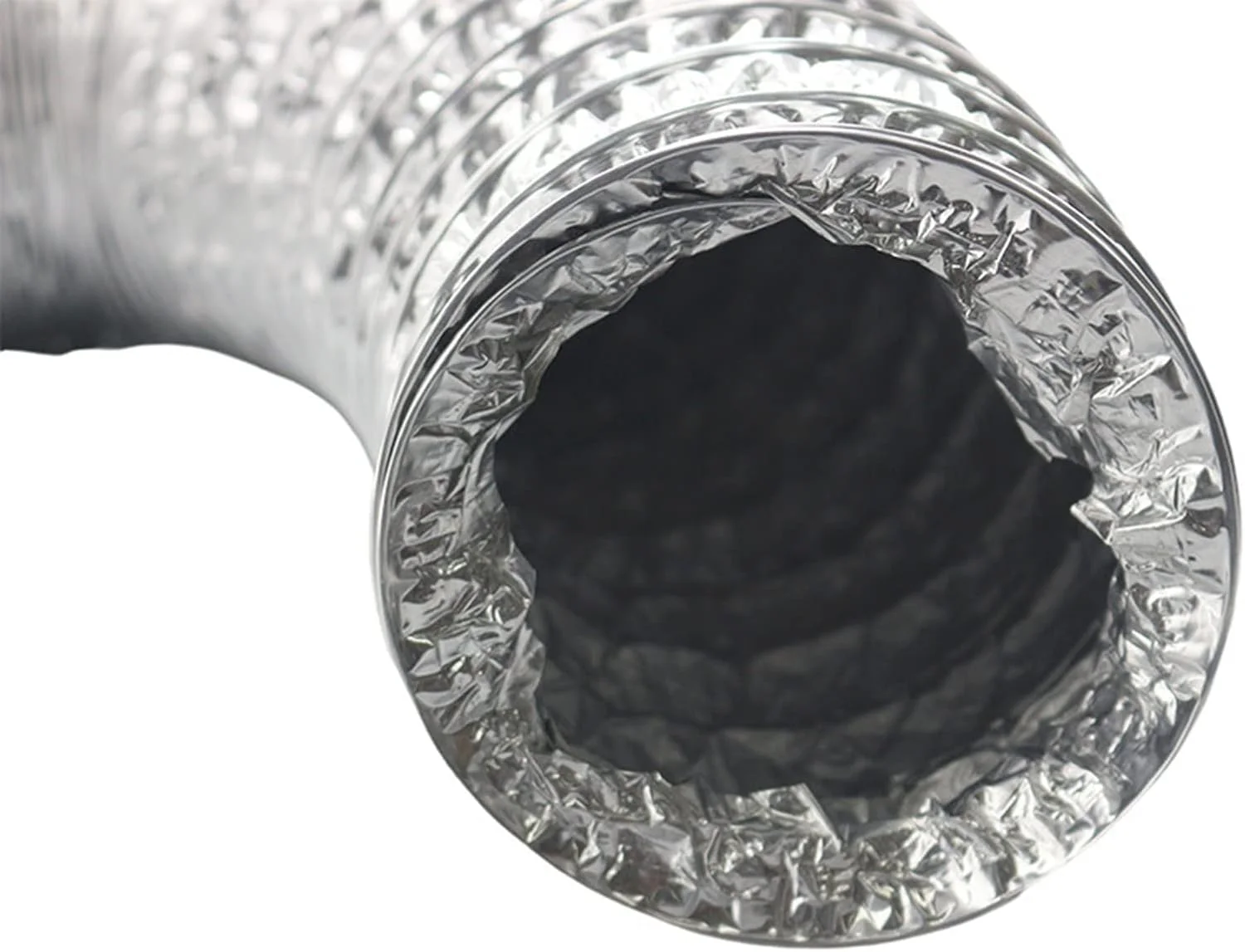 شفاط سحري Inline Fan Electric + انبوبة المونيوم لتركيب الشفاط ضمان 6 أشهر