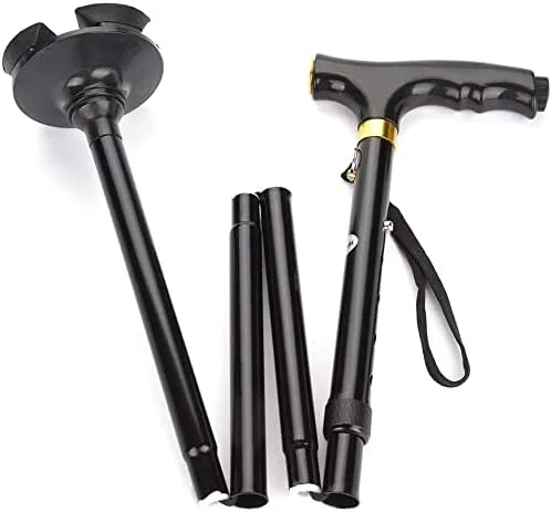 عكاز ب كشاف 2 في 1