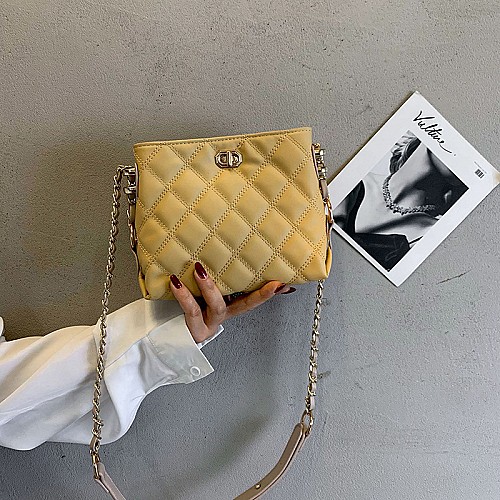 Sac à main avec chaine noir - noir