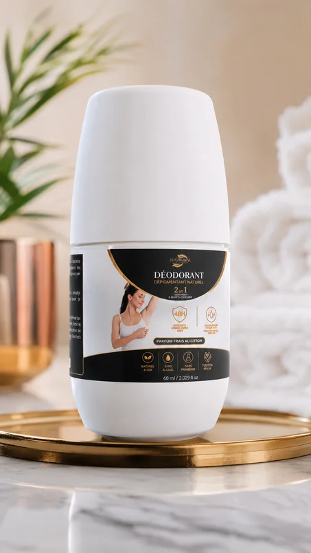 Déodorant Stick Éclaircissant bleorquia – Anti-Transpirant, Élimine les Mauvaises Odeurs