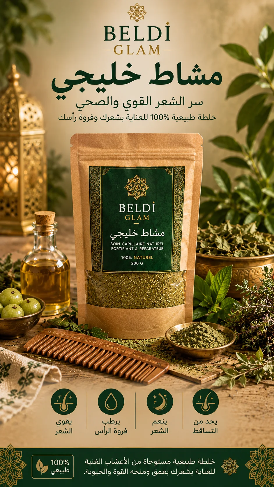 مشاط خليجي للشعر