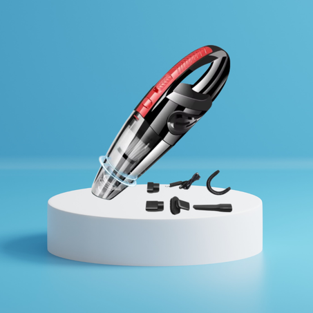 مكنسة كهربائية محمولة للسيارة