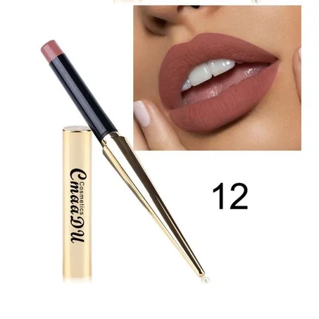 rouge à lèvres durable mat style coréen cosmétiques pommade étanche