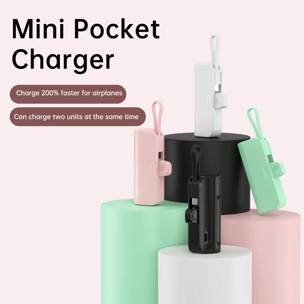 Mini Power Bank 22.5W LOTSO ✨LIVRAISON GRATUITE✨