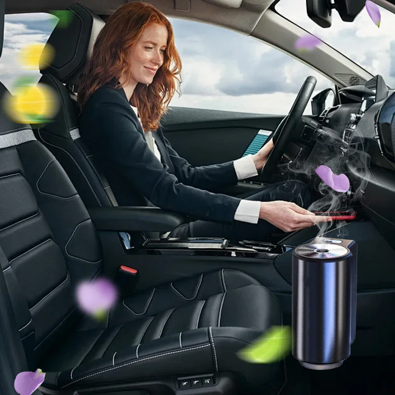 Diffuseur de Désodorisant Intelligent pour Voiture - 10 ml Parfum Naturel