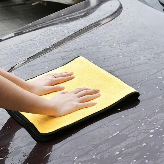 Pack (02PCS) Serviette en Microfibre pour Lavage de Voiture 30X30