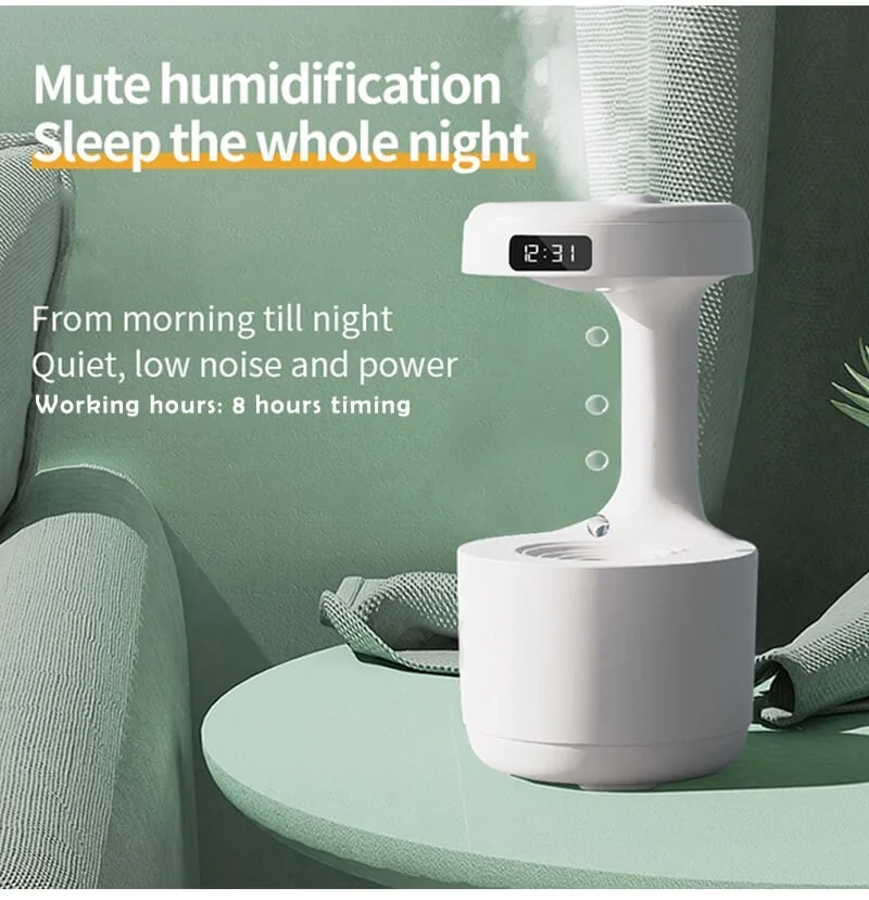Humidificateur d'Air Anti-Gravité à Ultrasons ✨LIVRAISON GRATUITE✨