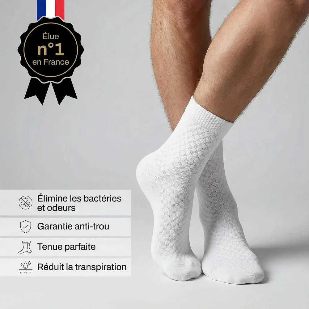 CHAUSSETTES MI-HAUTES ALESSIO EN BAMBOU PREMIUM 2.0 - SANS ODEUR