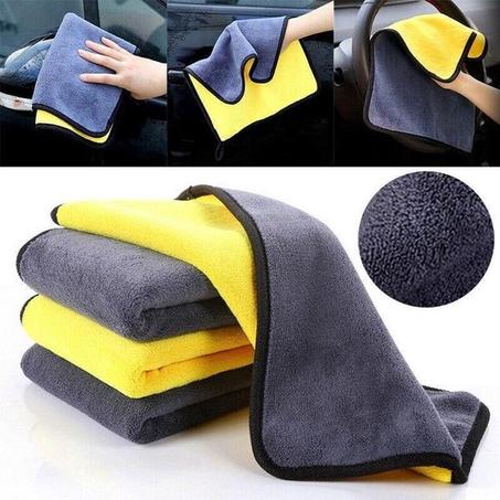 Pack (02PCS) Serviette en Microfibre pour Lavage de Voiture 30X30