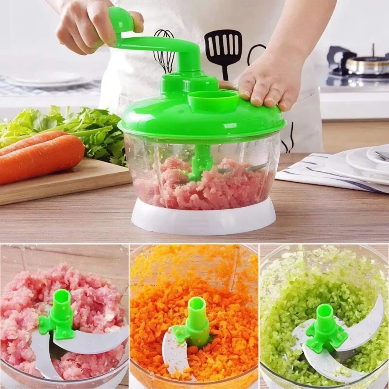 Hachoir à viande et légumes Mélangeur d'oeufs ✨LIVRAISON GRATUITE✨