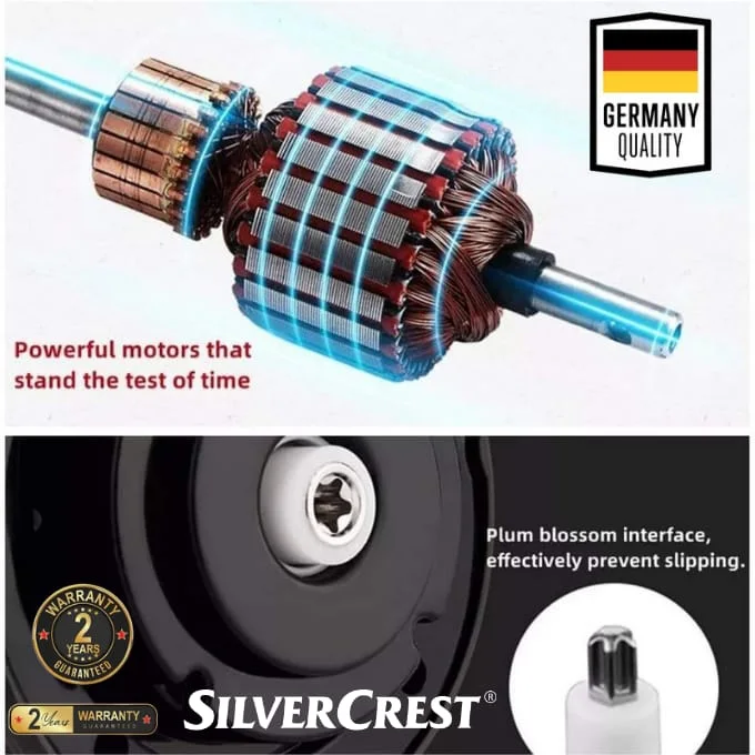 Hachoir SILVERCREST 3L 6Lames 1000W