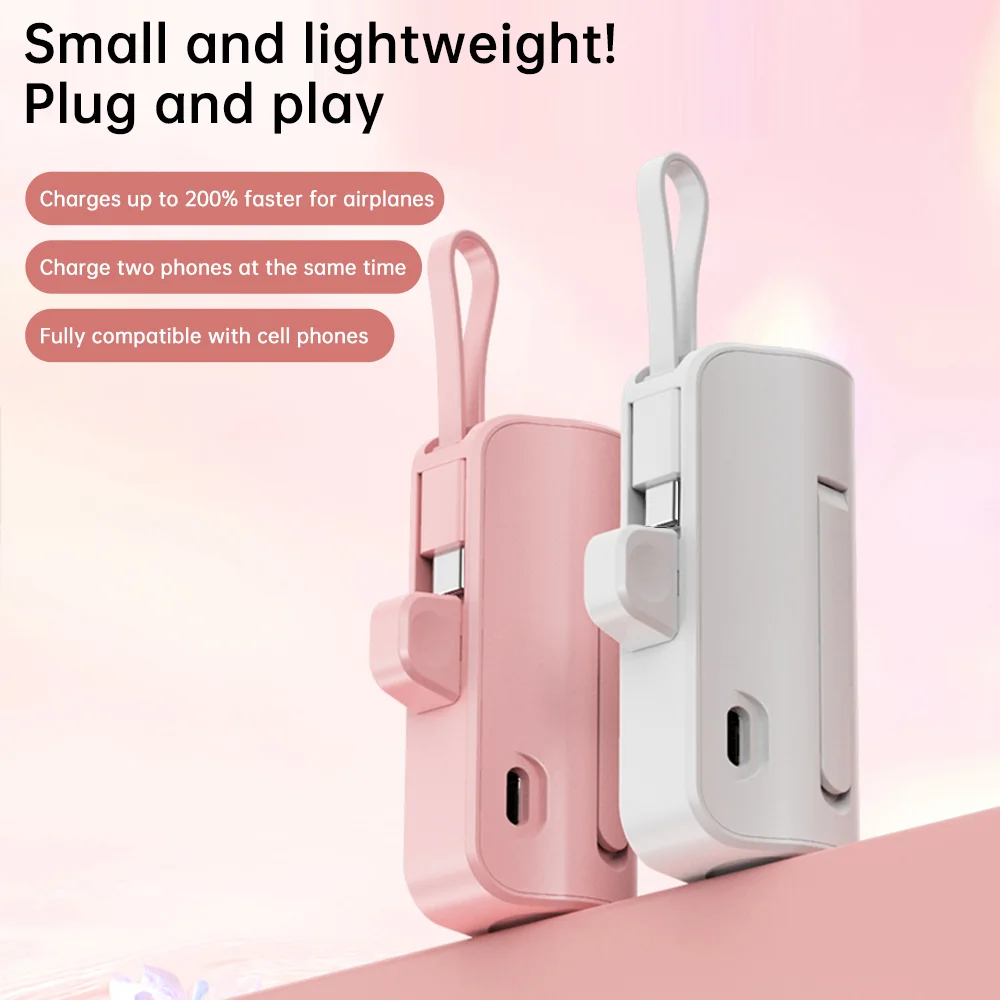 Mini Power Bank 22.5W LOTSO ✨LIVRAISON GRATUITE✨