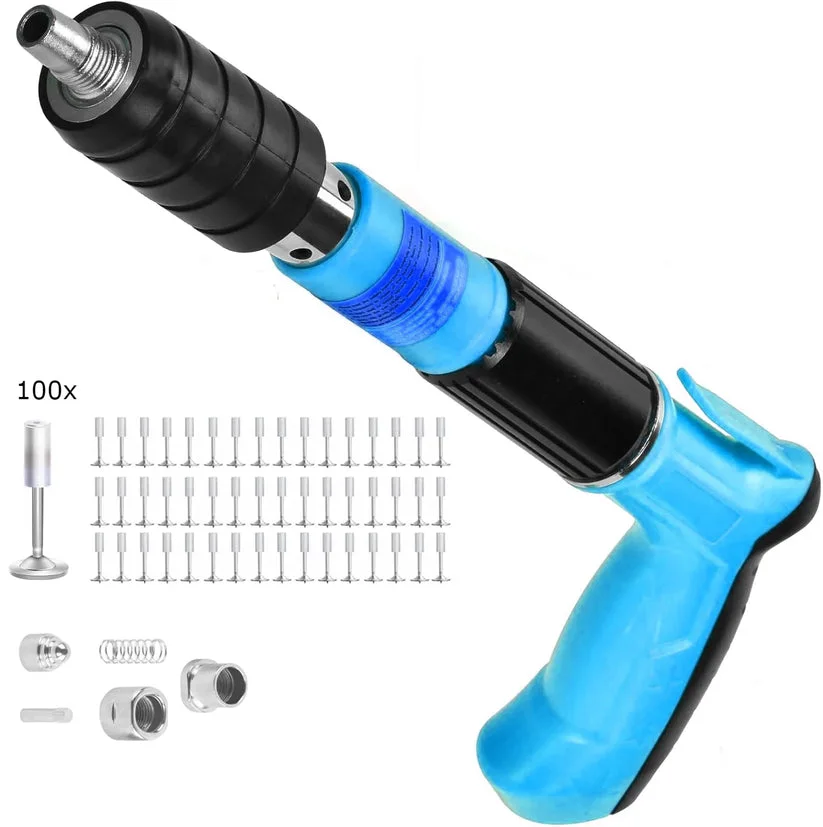 Pistolet cloueur en acier +100 clous