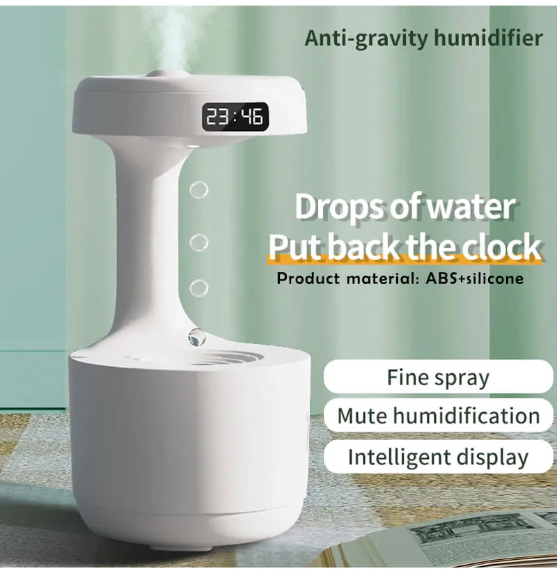 Humidificateur d'Air Anti-Gravité à Ultrasons ✨LIVRAISON GRATUITE✨