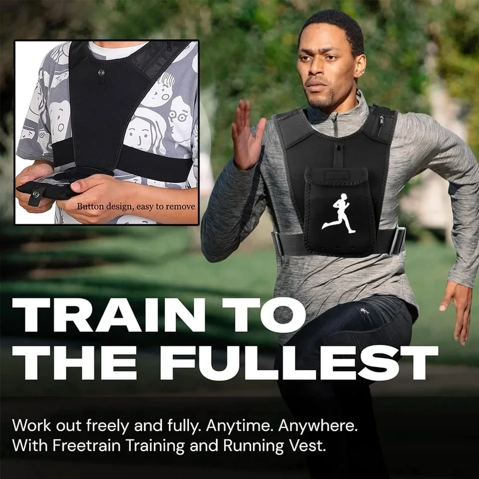 Gilet De Course Ajustable Unisex