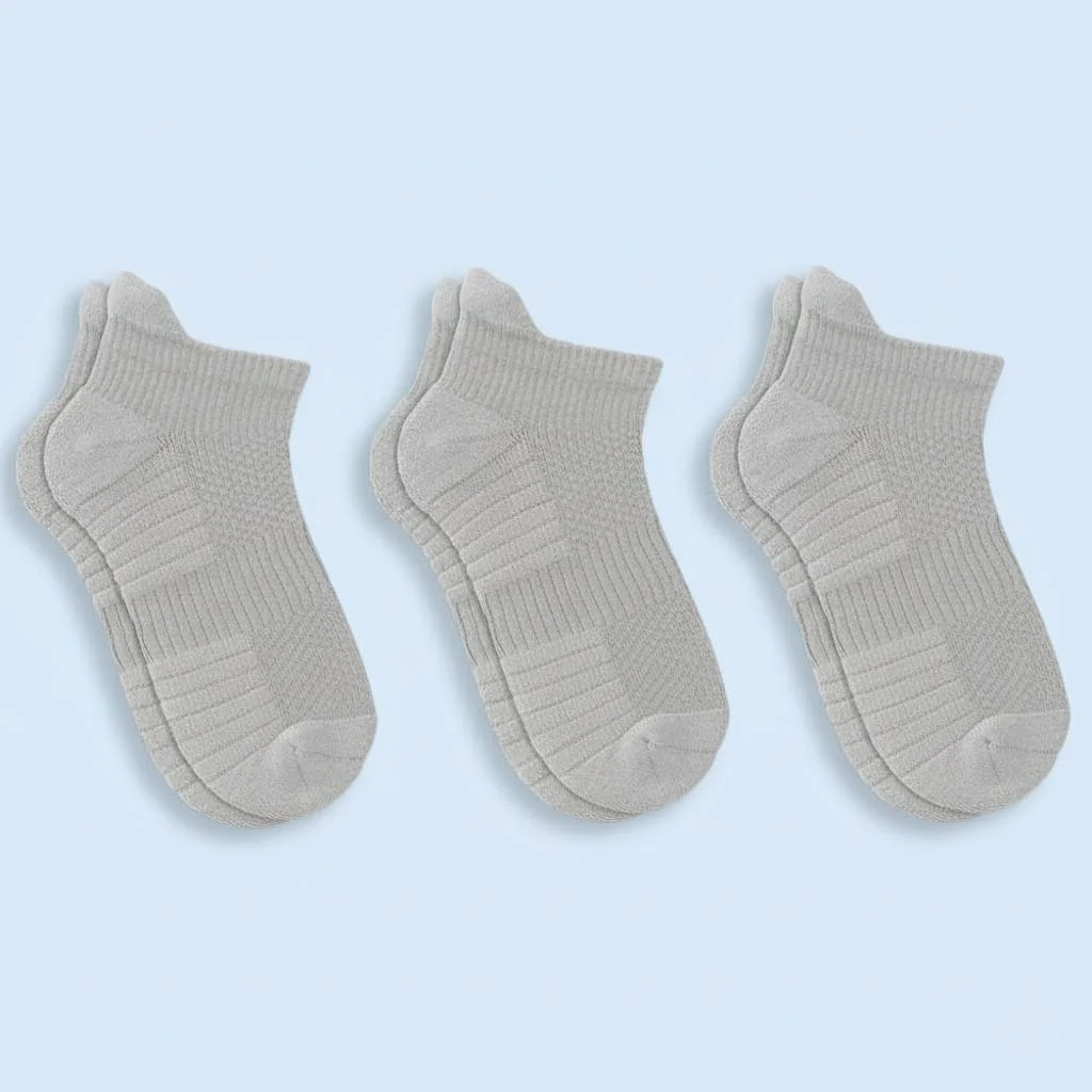 4 Paires Chaussettes de Compression HALLO en BAMBOU PREMIUM®