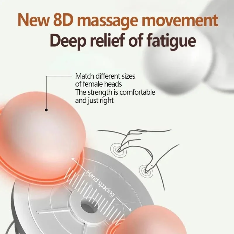 Oreiller De Massage Électrique à 8 Vitesses ✨LIVRAISON GRATUITE✨