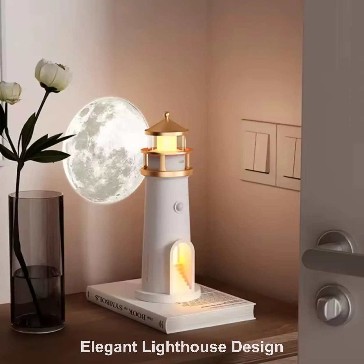Lampe Phare - Projecteur Lune 🌙LIVRAISON GRATUITE🌙