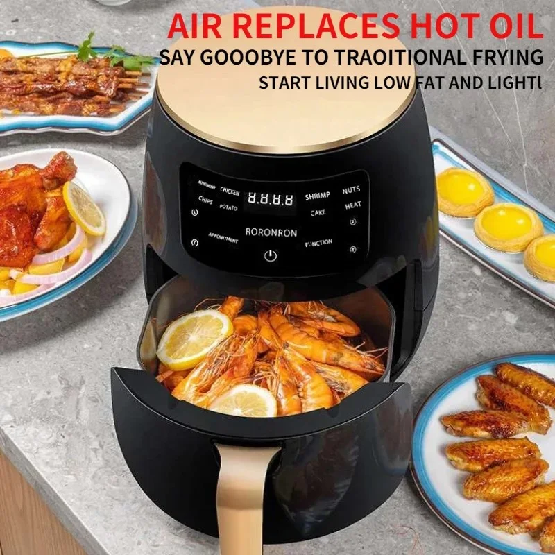✨LIVRAISON GRATUITE✨Air Fryer SILVERCREST Digitale intelligente, grande capacité 6L, 2400 W (Made In Germany)