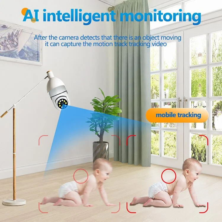 Caméra de surveillance 360 sans fil ✨LIVRAISON GRATUITE✨