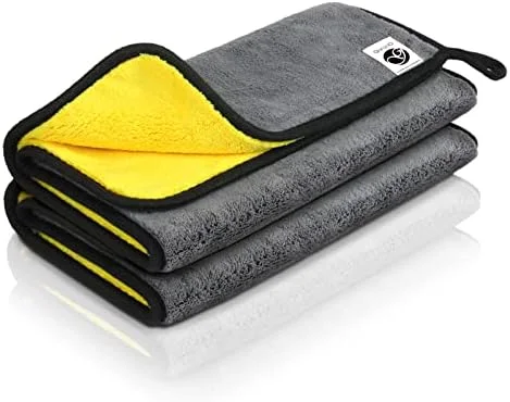Pack (02PCS) Serviette en Microfibre pour Lavage de Voiture 30X30
