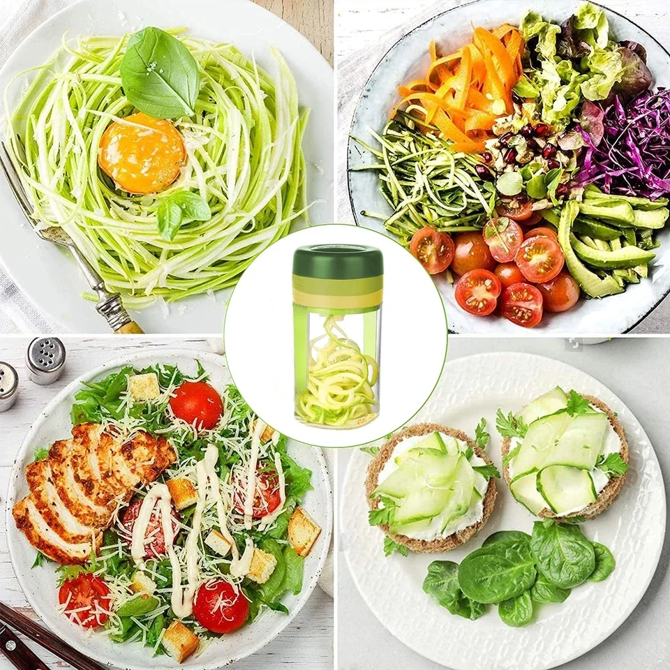 Coupe Légumes-Spiraliseur Spiro ™ 3-en-1  ✨LIVRAISON GRATUITE✨