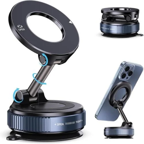 Support Téléphone Magnétique 360°