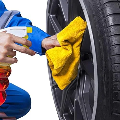 Pack (02PCS) Serviette en Microfibre pour Lavage de Voiture 30X30