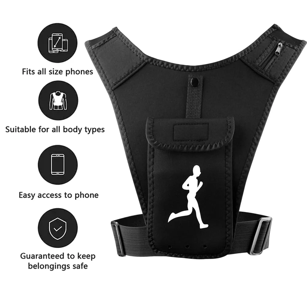 Gilet De Course Ajustable Unisex