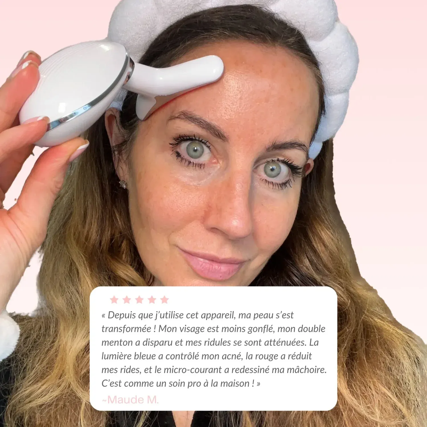 LenaSilk™ Sculpteur facial LED ✨LIVRAISON GRATUITE✨