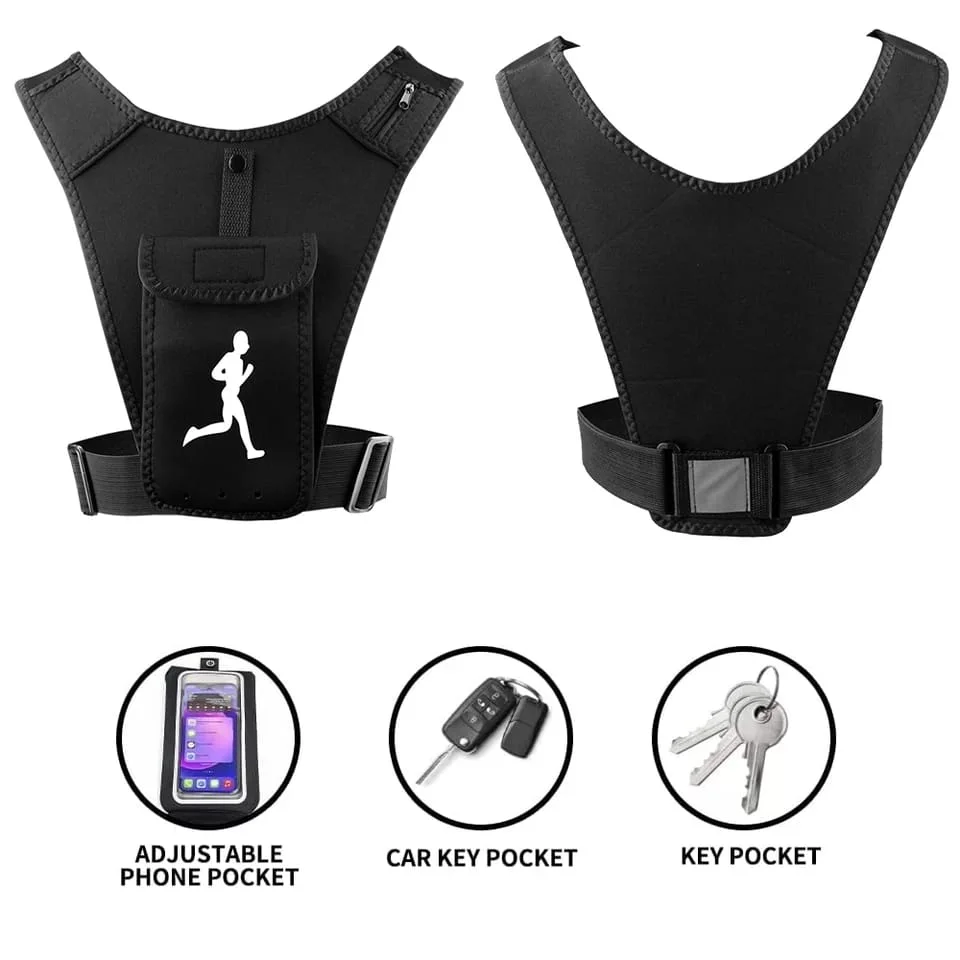 Gilet De Course Ajustable Unisex