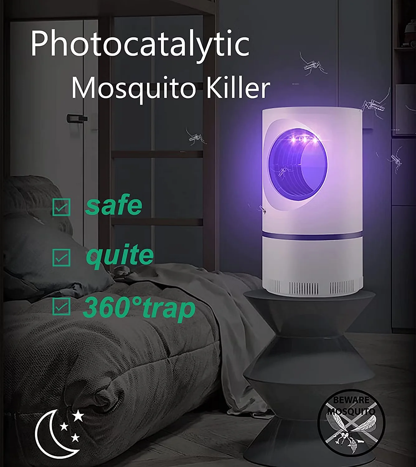✨LIVRAISON GRATUITE✨ Lampe Anti Moustique