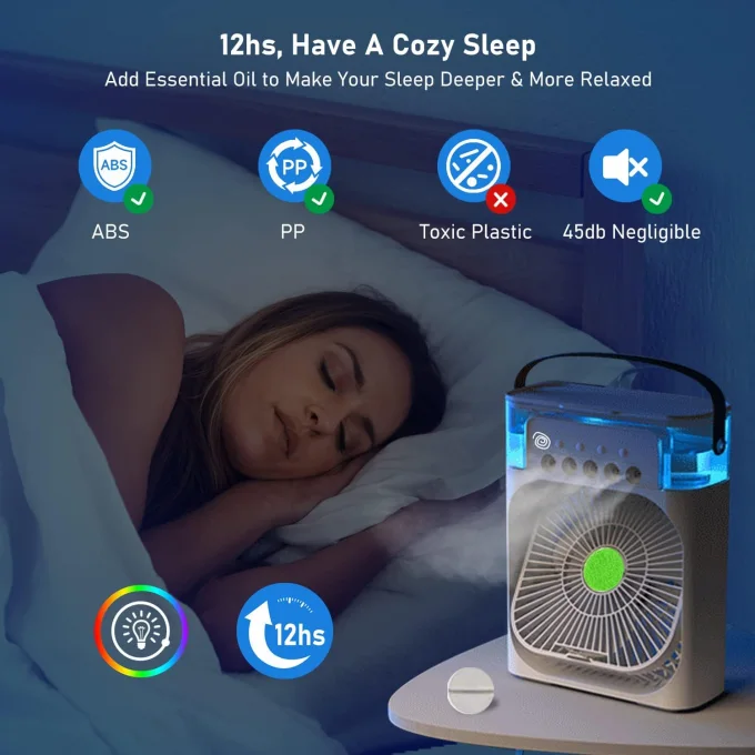 FreshAir Climatiseur Portable 5EN1 ❄️LIVRAISON GRATUITE❄️