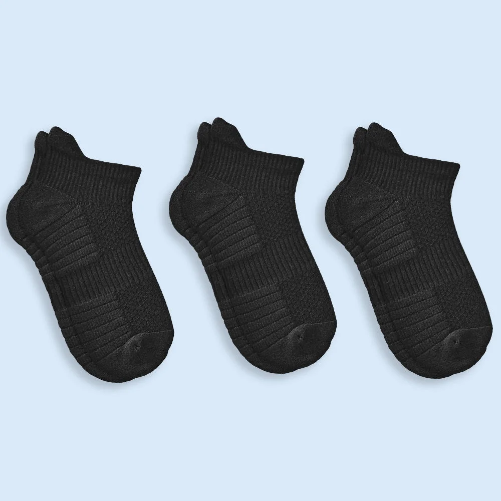4 Paires Chaussettes de Compression HALLO en BAMBOU PREMIUM®