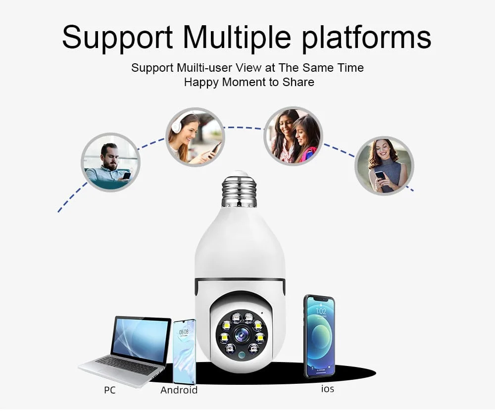 Caméra de surveillance 360 sans fil ✨LIVRAISON GRATUITE✨
