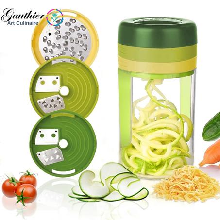Coupe Légumes-Spiraliseur Spiro ™ 3-en-1  ✨LIVRAISON GRATUITE✨