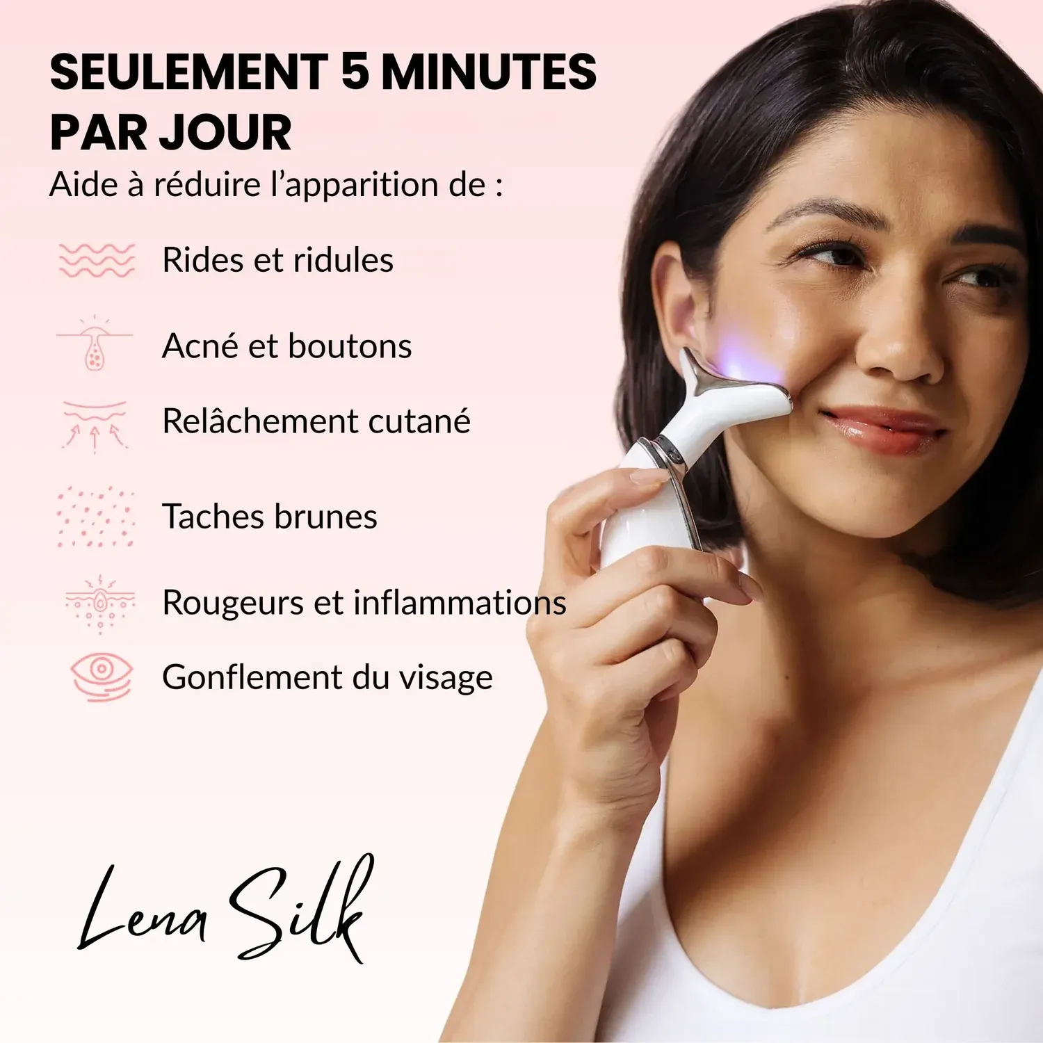 LenaSilk™ Sculpteur facial LED ✨LIVRAISON GRATUITE✨