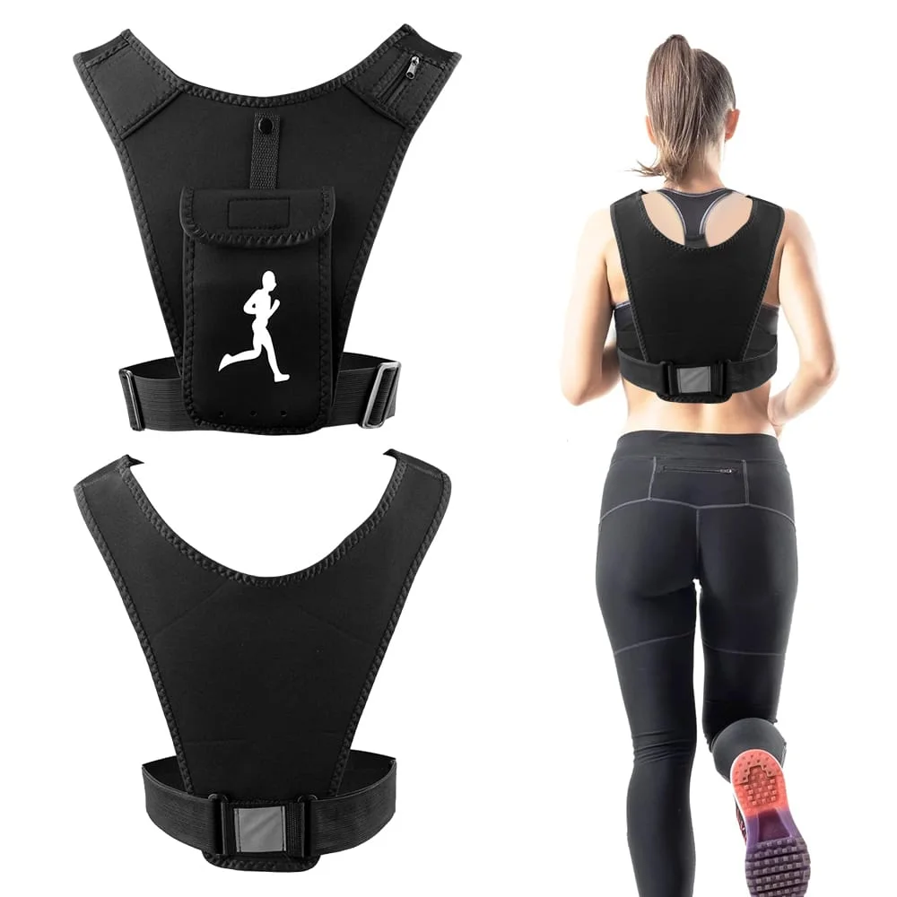 Gilet De Course Ajustable Unisex