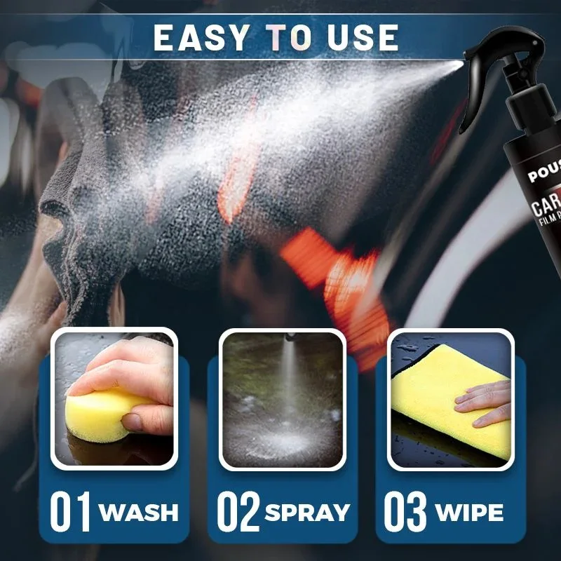 🎉2025 ventes chaudes🎉🚗Spray de revêtement rapide pour voiture 3 en 1 Haute Protection